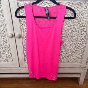 CLOSE OUT SALE: RBX Hot Pink Exercise Tank - Size M